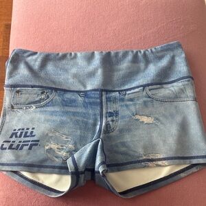 KILL CLIFF/Takedown Bootie/Crossfit/Fitness Shorts-Blue Denim Design